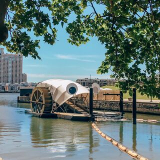 The googly-eyed heartthrob of the Inner Harbor, Mr. Trash Wheel! 🗑 ⛴
